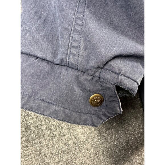 Vintage Timberland Jacket Mens Large Barn Chore Coat Blue Work Waterproof - Picture 15 of 16